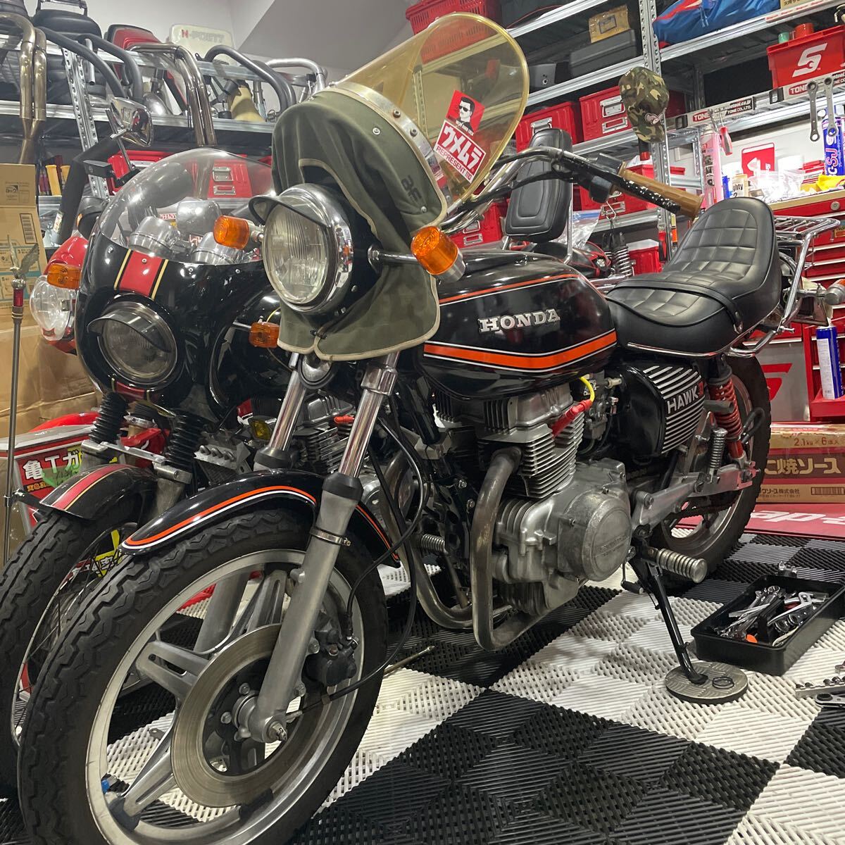 当時物 CB250N CB400N CB250RS SP 波型パワーレバー (検) キジマ 当時物 CB250N CB400N CB250RS SP 波型パワーレバー (検) キジマ