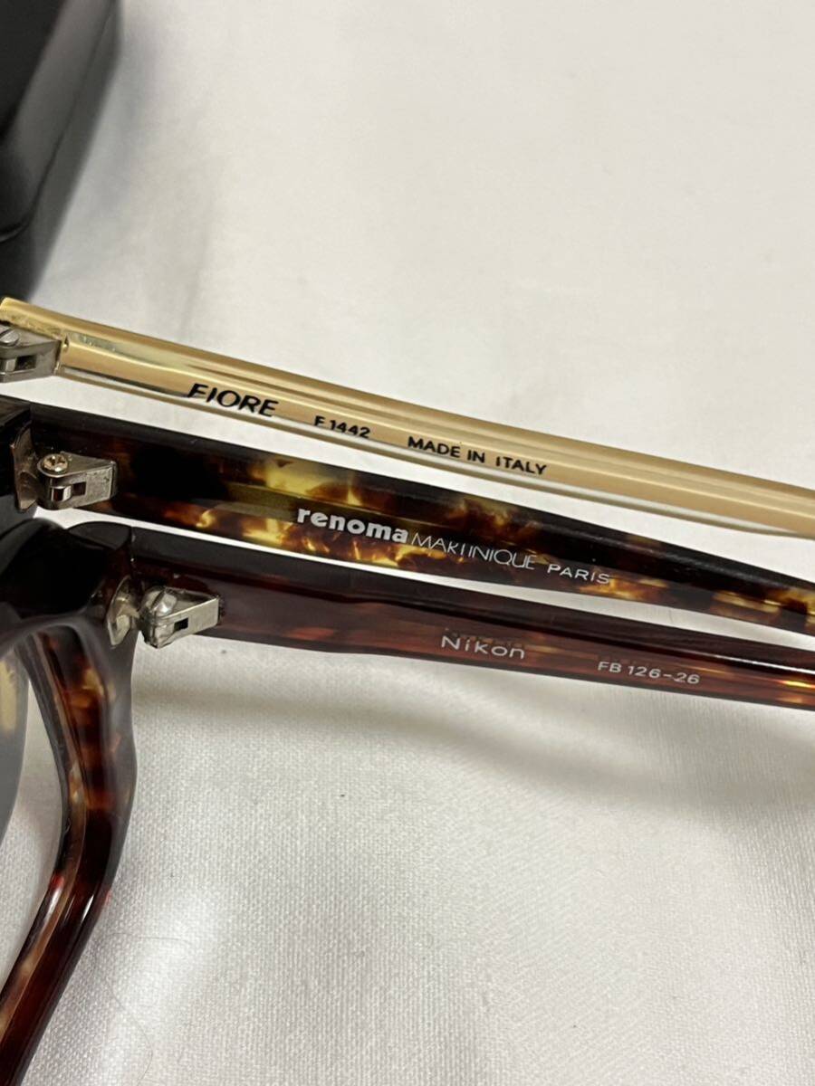  brand sunglasses glasses 37 point set summarize Vintage large amount case attaching [YSL Lanvin Lancel Hanae Mori Hazuki Nikon Renoma etc. ]