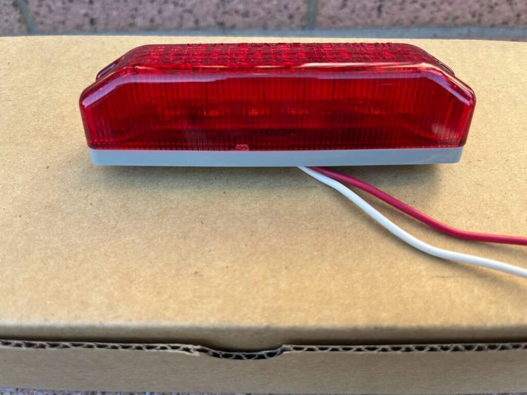 LED マーカーランプ 赤 24v 20個セット 車高灯 ポラーグの画像3