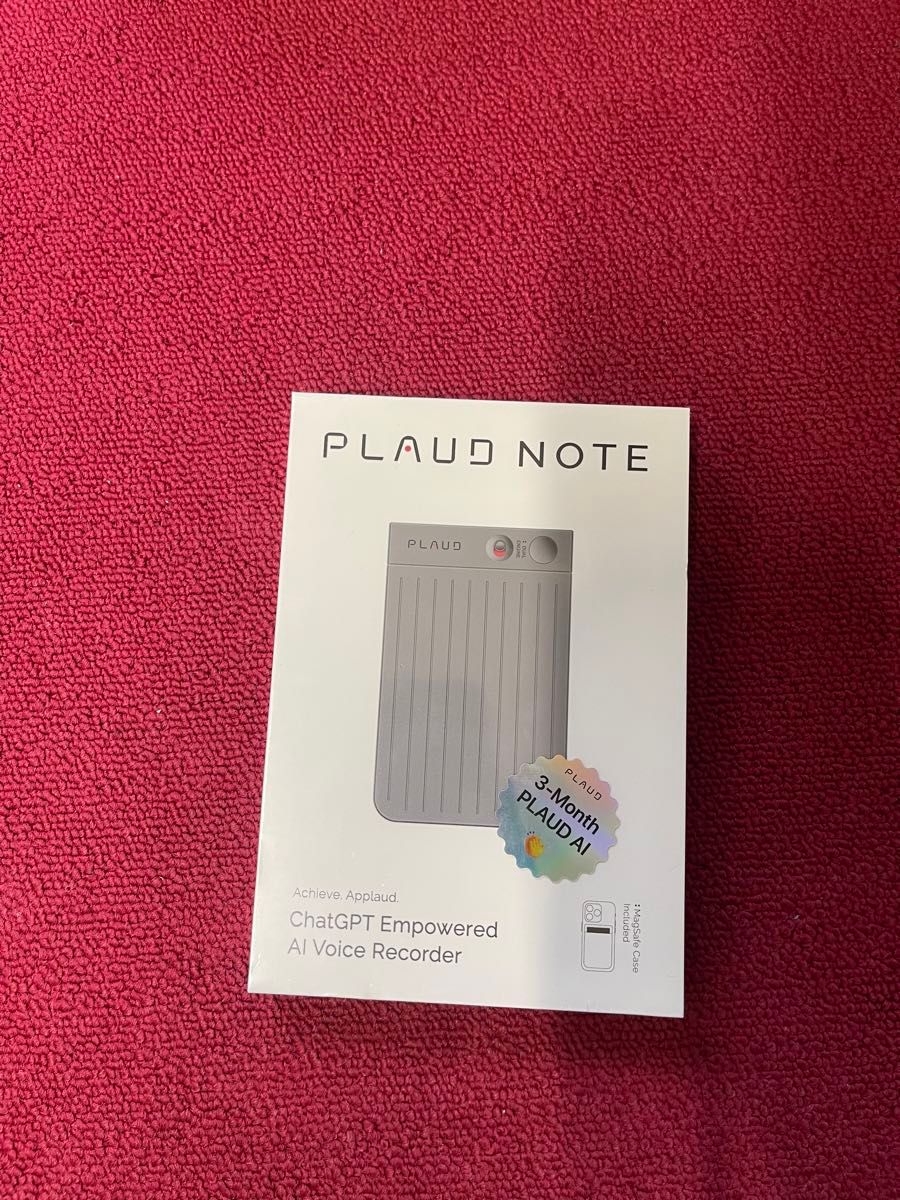 未開封PLAUD NOTE AIボイスレコーダー ブラック