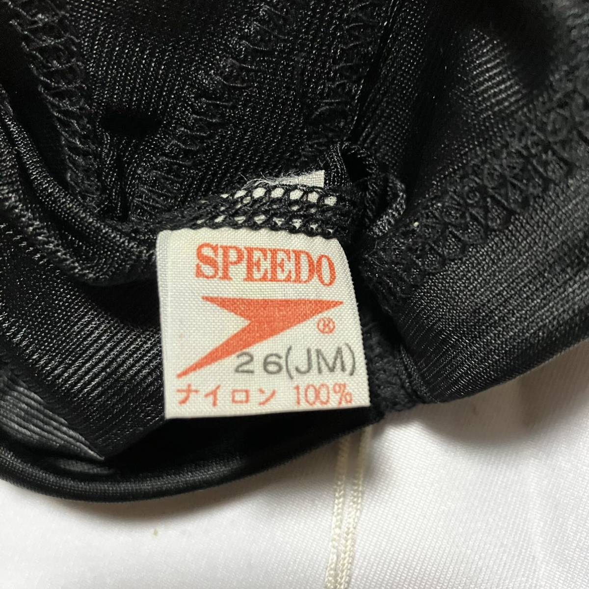 MIZUNO SPEEDO.. купальный костюм KM-11 JM размер чёрный старый Logo ткань Logo Vintage подлинная вещь Япония стандартный товар . хлеб Mizuno скорость Junior размер 