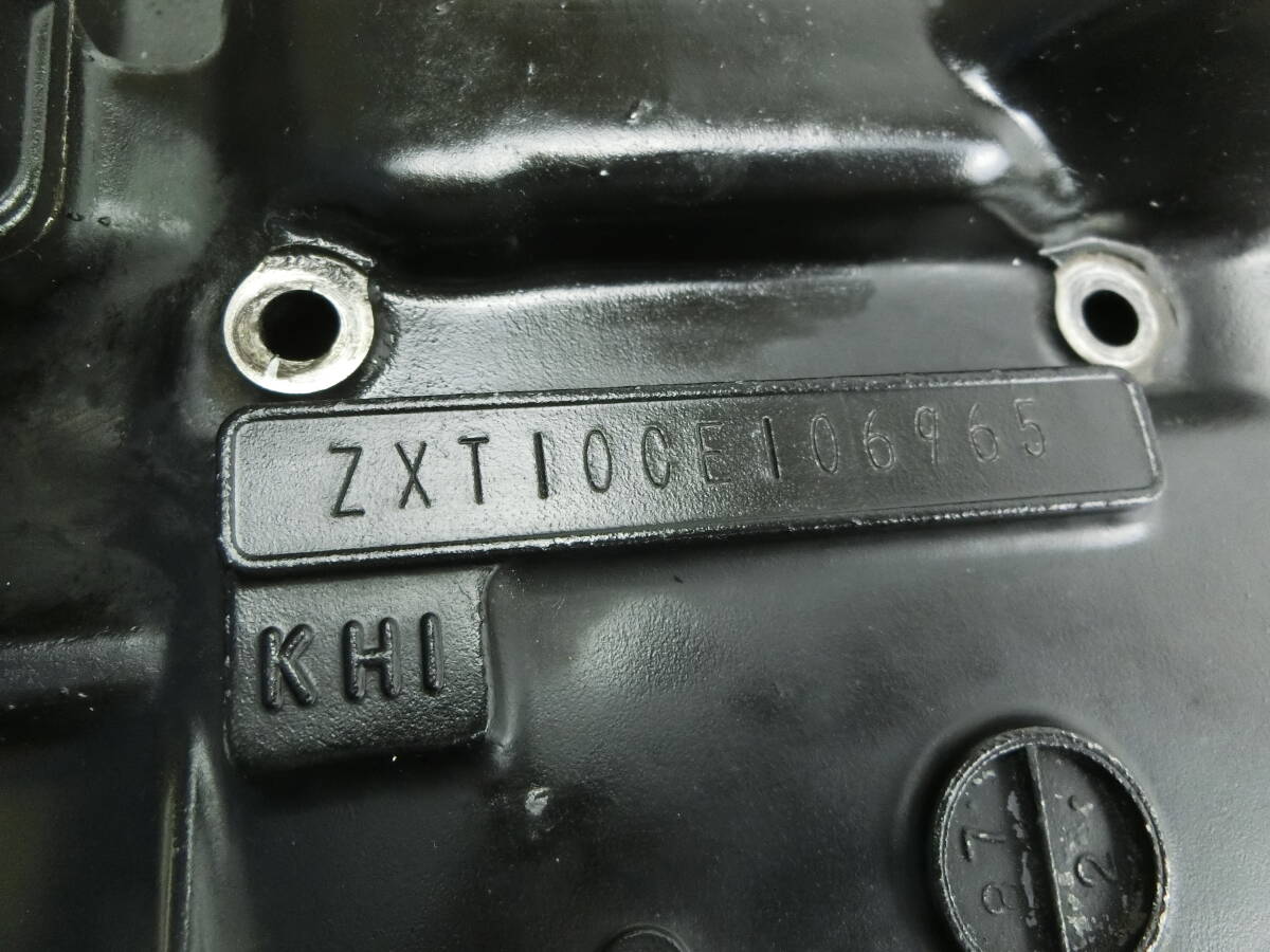 ZRX1100 カワサキ純正 クランクケースセット 実働エンジン分解品1の画像9