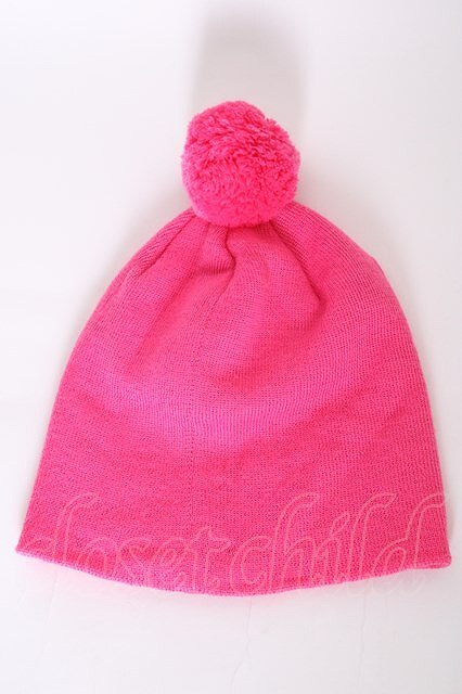 MILKBOY / HAT/ knitted cap pink T-24-03-29-029-MB-AC-IW-ZT394