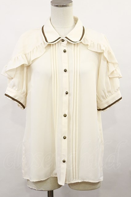 Amavel / Aerostat Atelier blouse Free beige H-24-04-29-039-CA-BL-NS-ZH