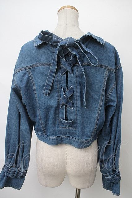 axes femme POETIQUE / Denim jacket blue Y-24-05-01-125-AX-JA-AS-ZY