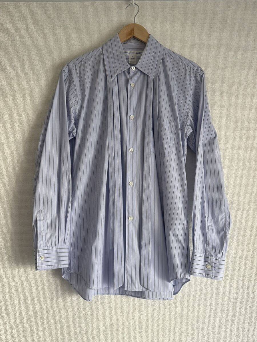 2021SS comme des garcons shirt ストライプシャツの画像2