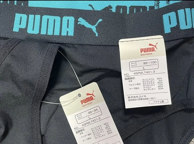 PUMA sports bra shorts set Lsize black 