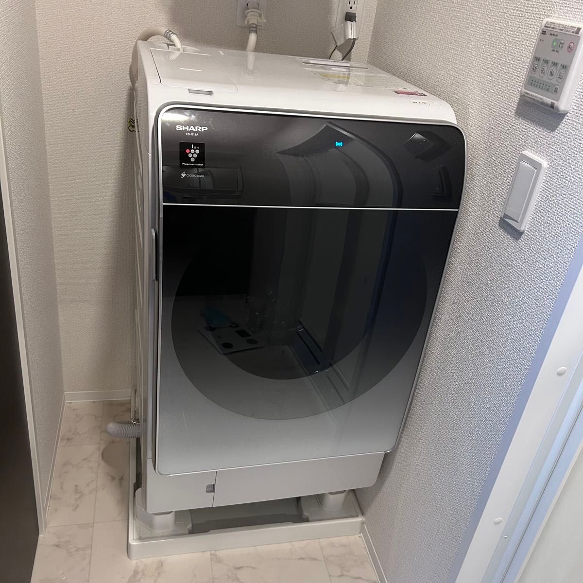 ドラム式洗濯乾燥機 SHARP 右開き 2022年度最高スペックモデル ドラム式洗濯乾燥機 SHARP 右開き 2022年度最高スペックモデル