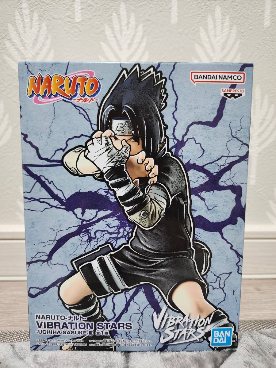 【未開封】NARUTO-ナルト- VIBRATION STARS -UCHIHA SASUKE-III うちはサスケ フィギュア　値下げ_画像1