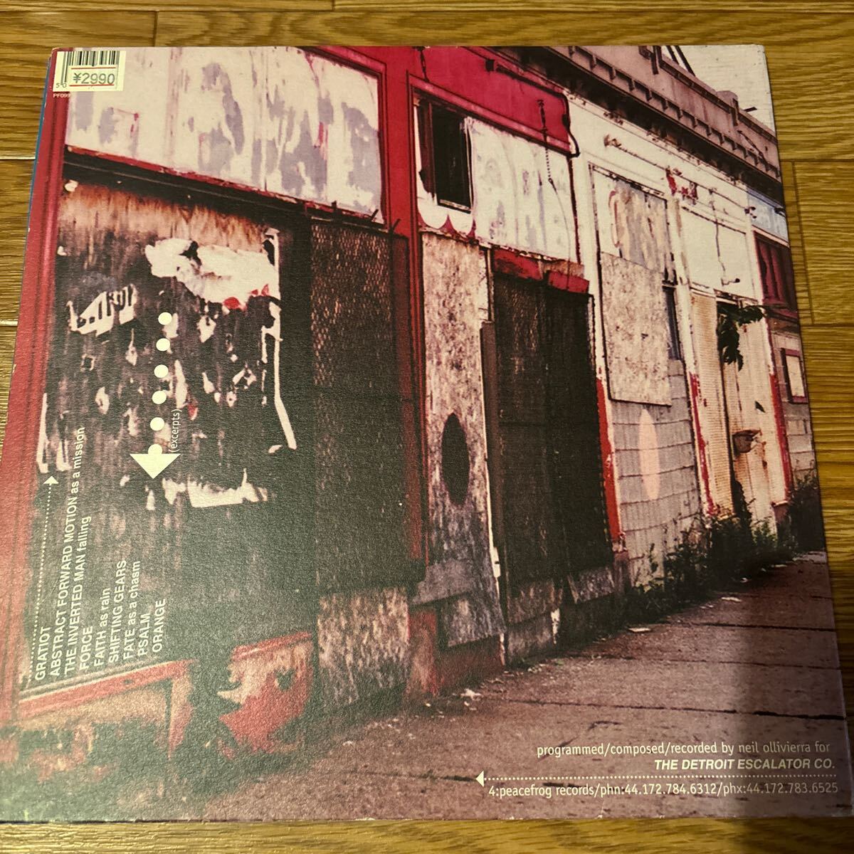 [ The Detroit Escalator Company - Excerpts - Peacefrog Records PF099 ] Neil Ollivierra_画像2