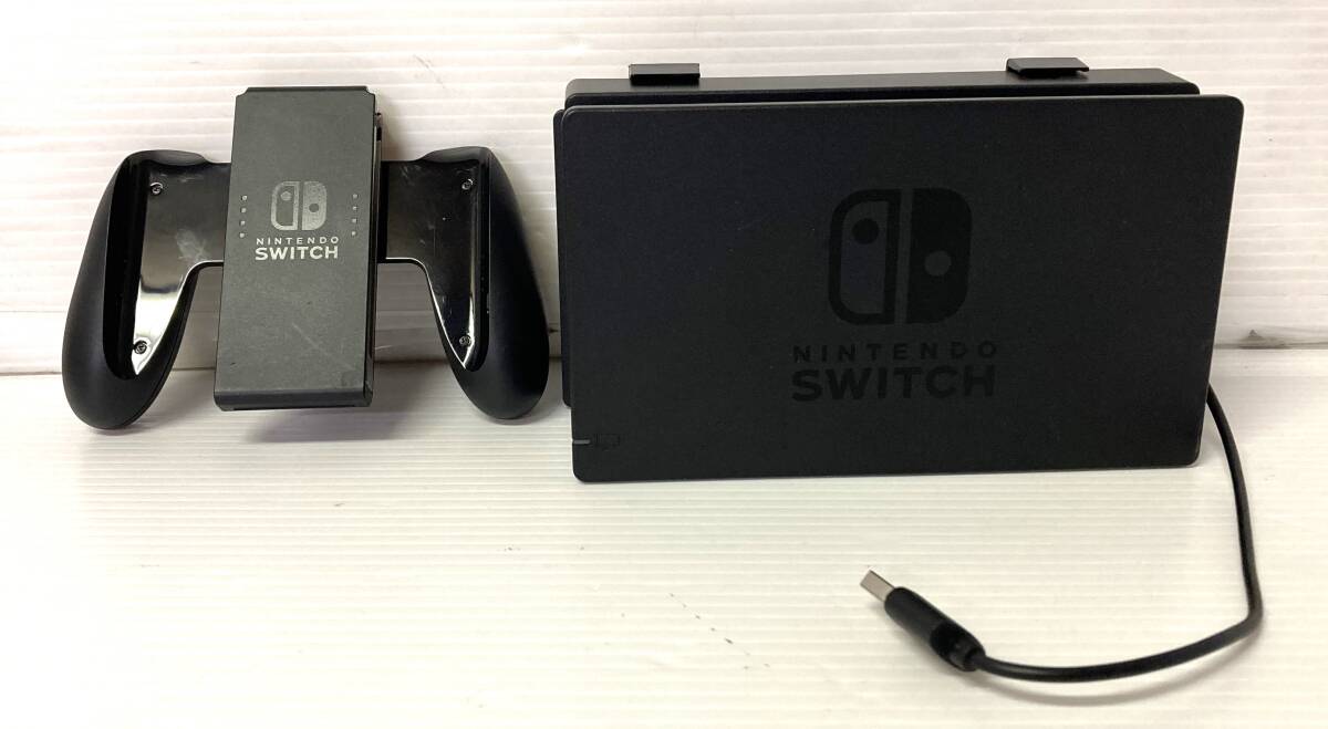 ★☆美品 Nintendo ニンテンドー Switch スイッチ 本体 ジョイコン2点 ソフト1点セット 可動品 初期化済 箱☆★の画像7