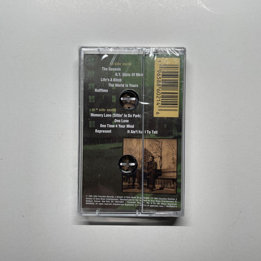 Nas / Illmatic 30th Anniversary Reissue 2024 Tape // dj premier pete rock large professor q-tip les az _画像3
