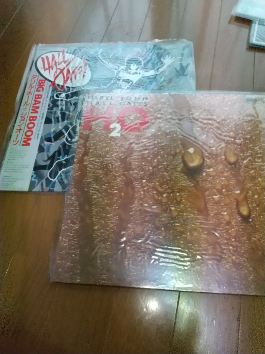 80's ホール&オーツ  H2O/Big Ban Boom LPレコード2枚
