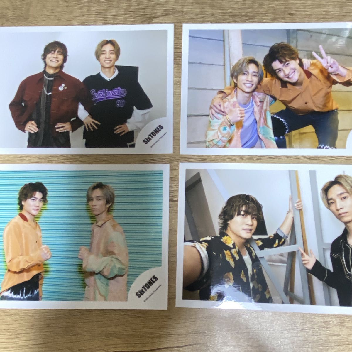  SixTONES 田中樹　森本慎太郎　オフショ　 しんじゅり　公式写真　ジェシー　京本大我　松村北斗　髙地優吾　ストーンズ