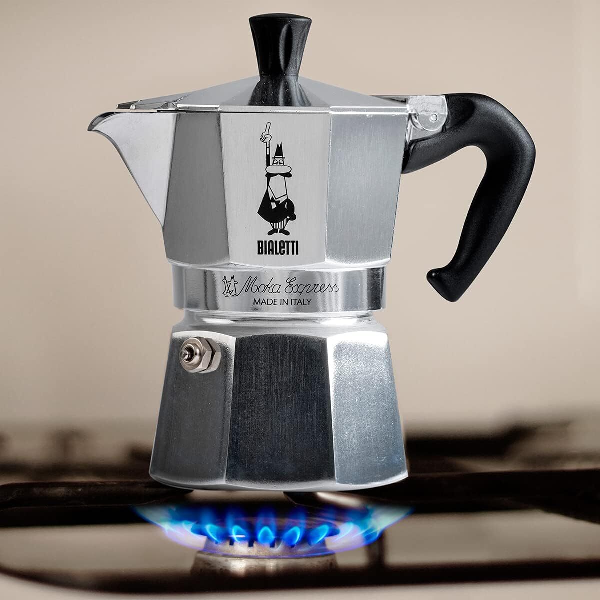 Bialetti ( Via reti) мокка Express 6 cup для прямой огонь тип ( кофеварка Espresso производитель makineta