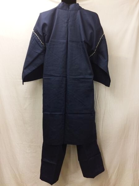  free shipping [ festival Tokyo Edo one ] genuine article intention jinbei <No.5000 cotton poly- ><7. navy blue >< large >[ limited amount outlet ]L summer festival ........ navy 