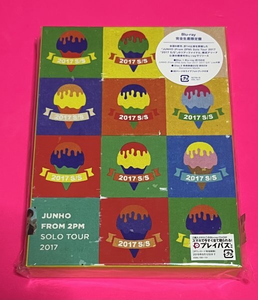 Blu-ray+DVD JUNHO From 2PM Solo Tour 2017 S/S 完全生産限定盤 ジュノ #D202_画像1