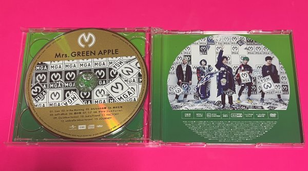 Mrs. GREEN APPLE 2nd Album 初回限定盤 CD+DVD アルバム ミセスグリーンアップル #D98_画像3