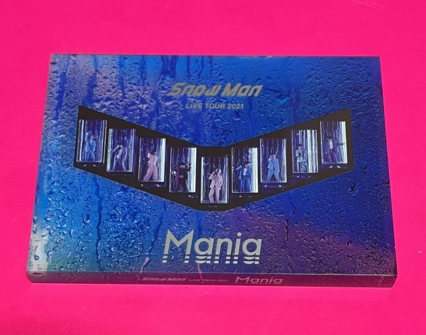 【美品】 Snow Man Blu-ray LIVE TOUR 2021 Mania 通常盤 初回スリーブ仕様 D186_画像1