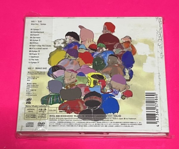 【美品】 king gnu sympa 初回限定盤 CD+DVD キングヌー #D189