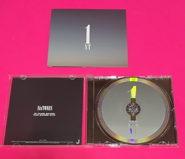 【美品】 SixTONES CD 1ST 原石盤(初回盤A) 音色盤(初回盤B) 通常盤初回仕様 ストーンズ #D192_画像2