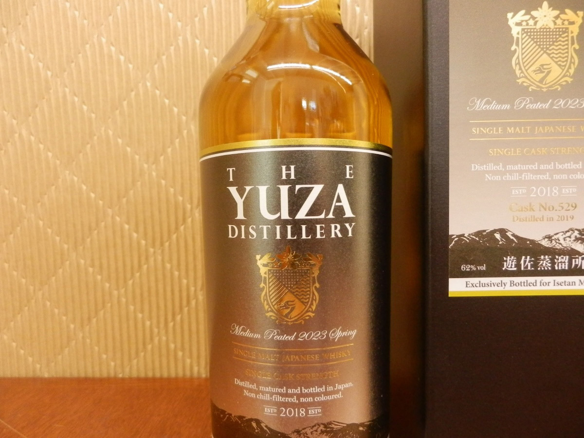 ウイスキー 01 / モルト 遊佐蒸留所 THE YUZA DISTILLERY Medium Peated 2023 Spring カスクストレングス (700ml 62%) 未開栓の画像3