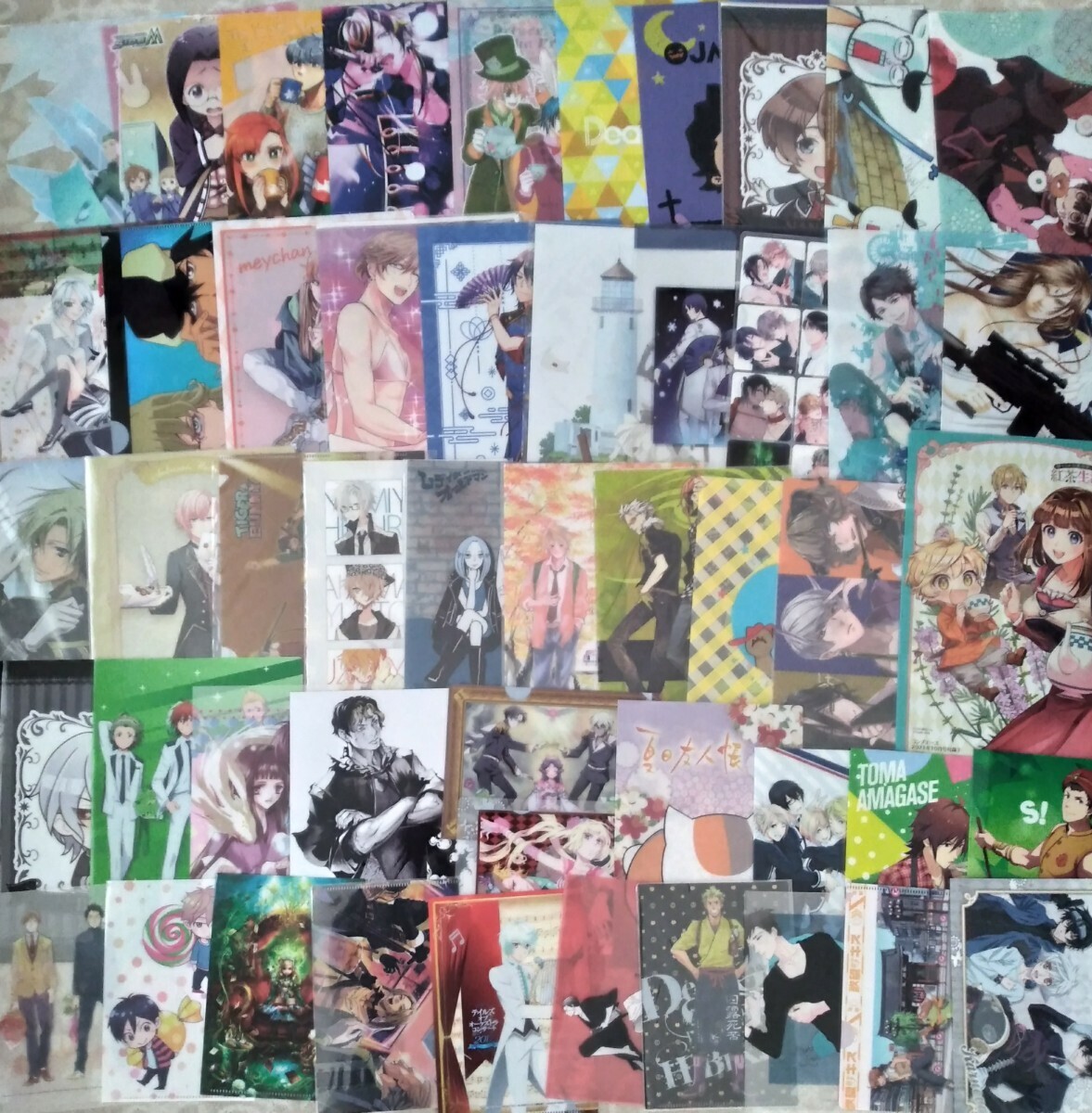 [330 листов и больше ] прозрачный файл продажа комплектом аниме товары много комплект ликвидация товар аниме такой же человек non жанр 