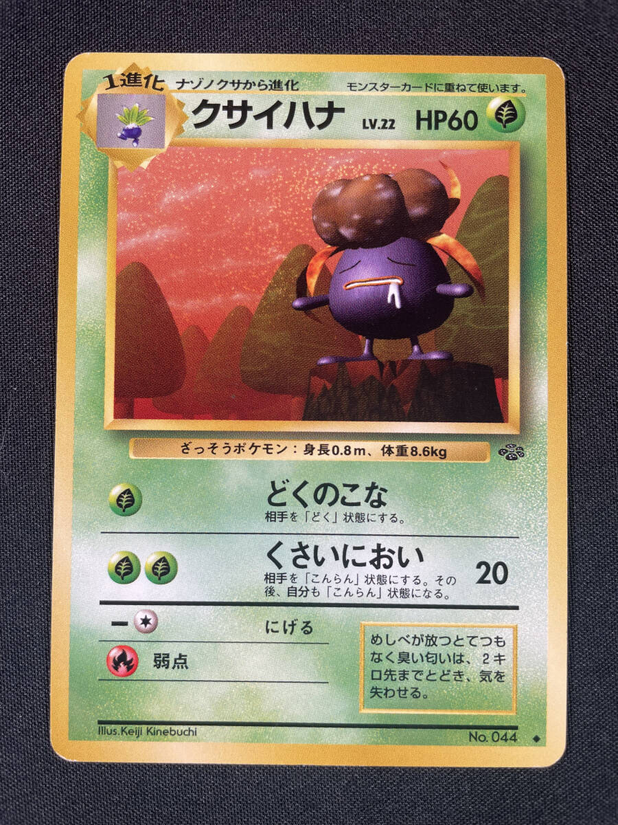 【P136】ポケモンカード ナゾノクサ クサイハナ ラフレシア 5枚 まとめ売り 旧裏面 旧裏の画像6