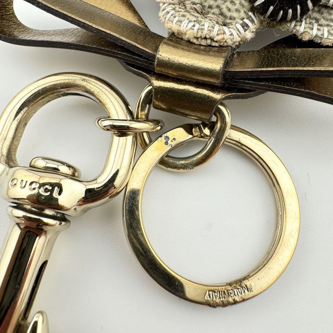 本体美品 GUCCI グッチ グッチョリ キーホルダー チャーム 本体美品 GUCCI グッチ グッチョリ キーホルダー チャーム