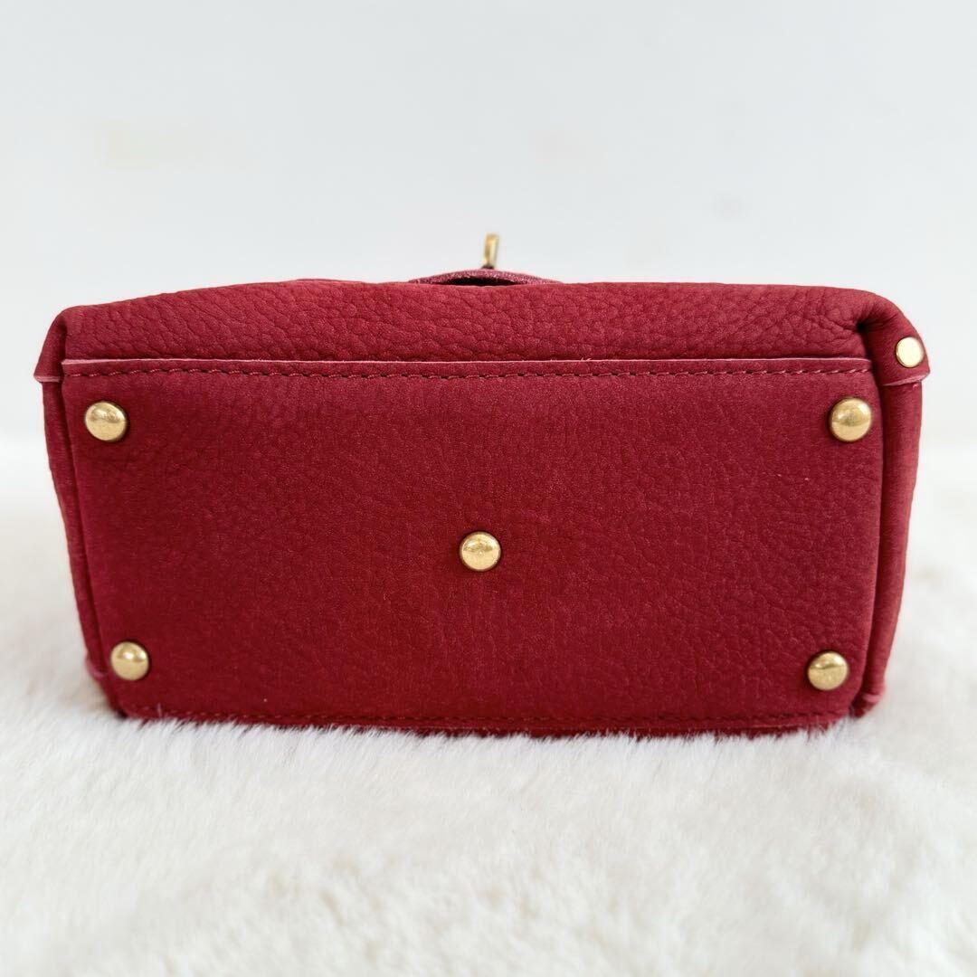  ultimate beautiful goods The nela-to pohs tea na Bay Be red 2way shoulder bag ZANELLATO POSTINA JONES BABY lady's leather n back red 