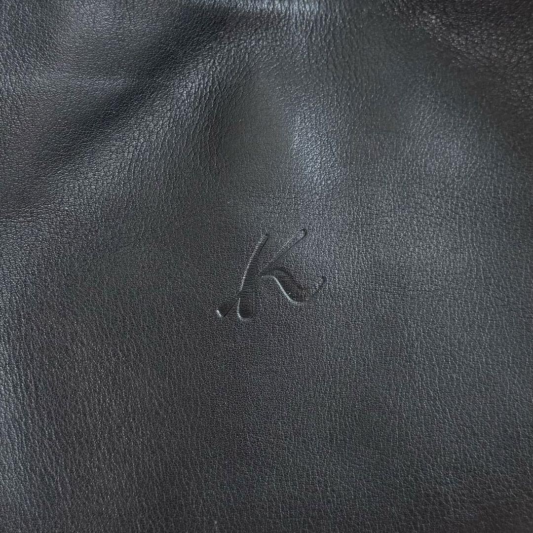 Kitamura Kitamura A4 место хранения большая вместимость кожа большая сумка темно-синий сумка на плечо натуральная кожа мужской женский бизнес casual 