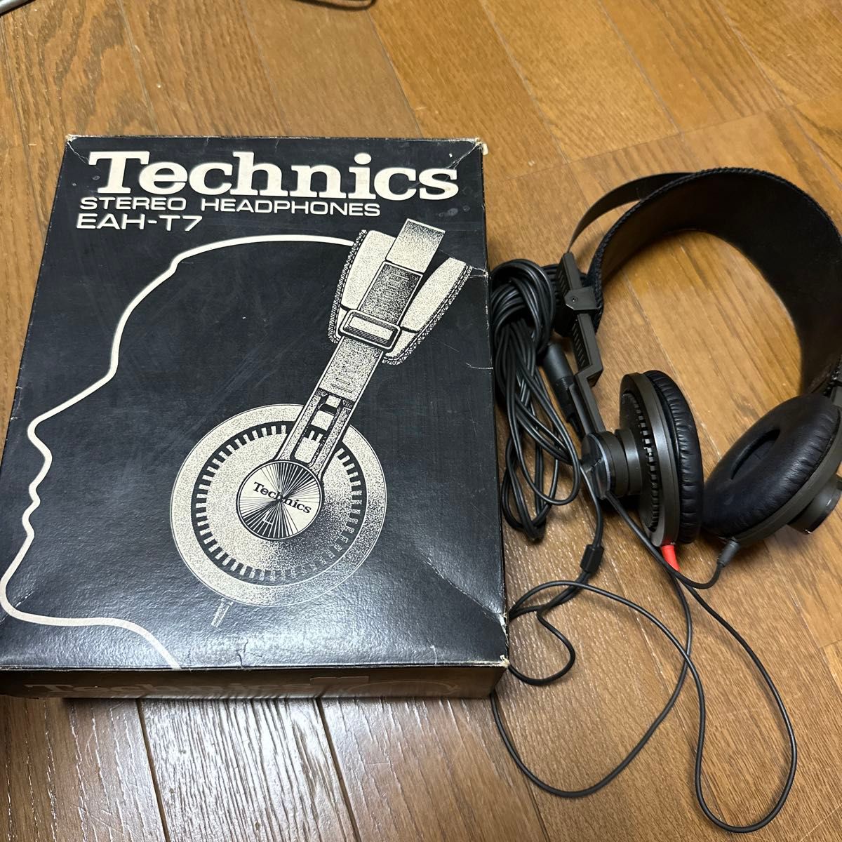 Technics EAH-T7 STEREO HEADPHONE テクニクス　ヘッドホン 外箱付き 現状品