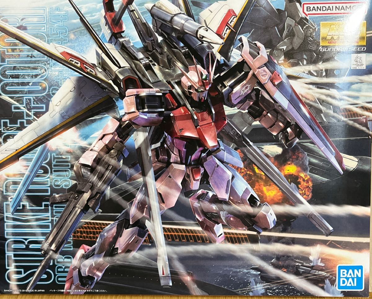 MG【ガンダムベース限定】パーフェクトストライクガンダム グランドスラム装備型/MG ストライクルージュ（オオトリ装備）2点セット