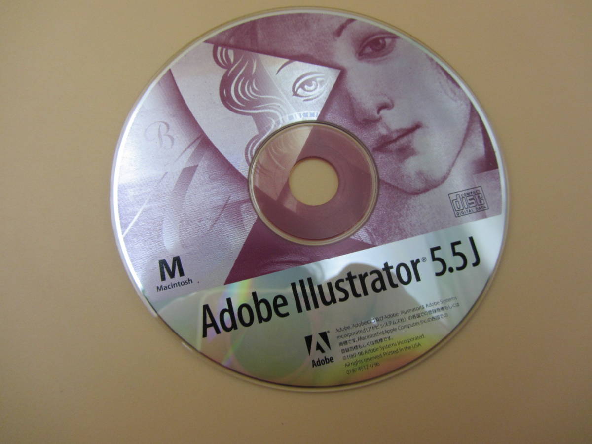 SW210●Adobe Illustrator 5.5J/Macintosh mac os AI レア_画像6