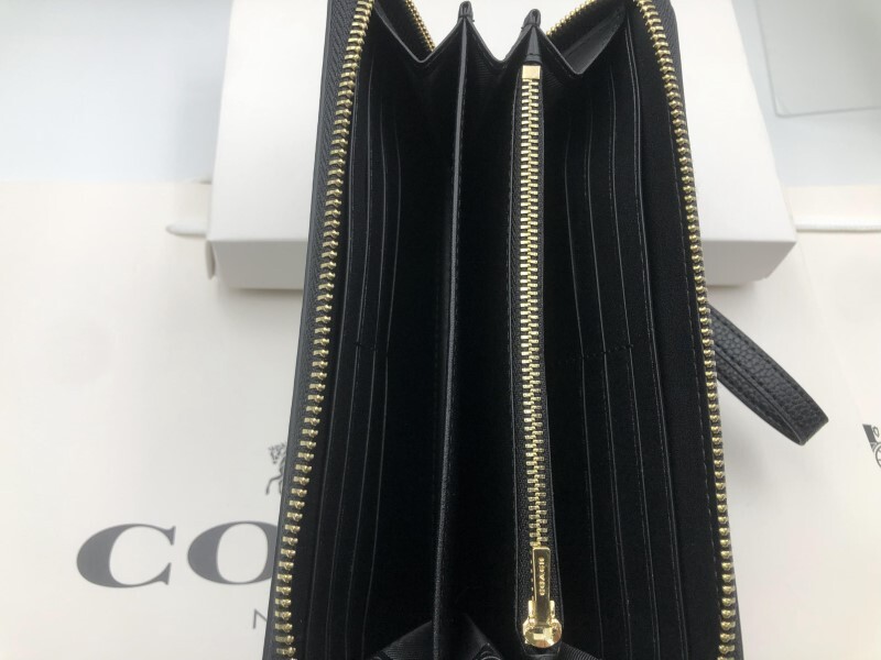 コーチ COACH 長財布 財布 アコーディオン ジップ ウォレット ラウンドファスナー新品 未使用 贈り物c215 財布C4451_画像9