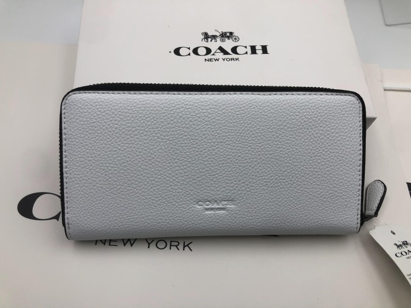 コーチ COACH 長財布 財布 シグネチャー アコーディオンラウンドジップウォレット財布 新品 未使用 贈り物87107 h241