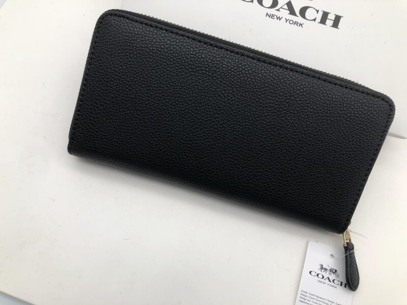 コーチ COACH 長財布 財布 アコーディオン ジップ ウォレット ラウンドファスナー新品 未使用 贈り物b082 財布CC489_画像5