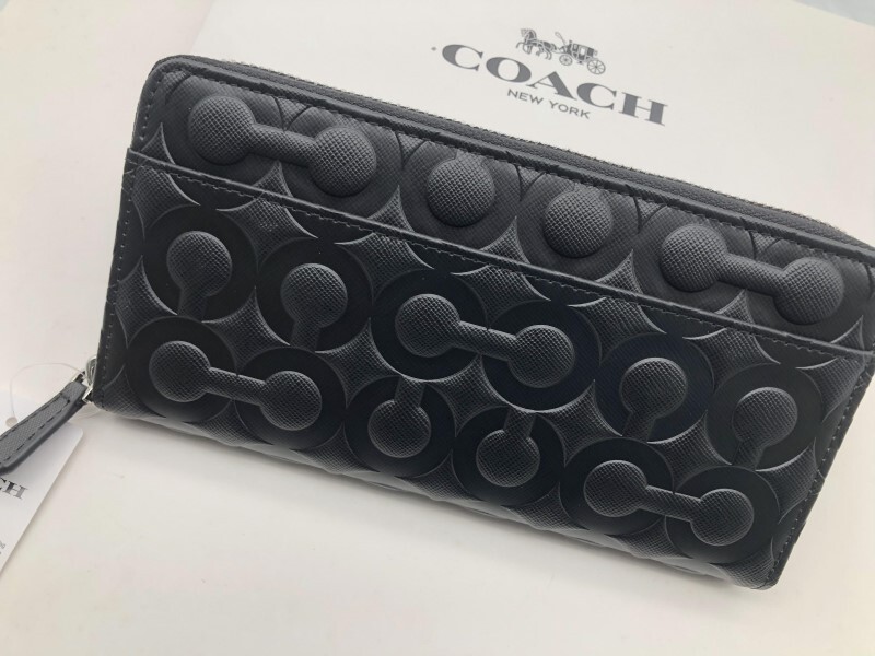 コーチ COACH 長財布 財布 シグネチャー アコーディオンラウンドジップウォレット財布 新品 未使用 贈り物F60735 s202C_画像2