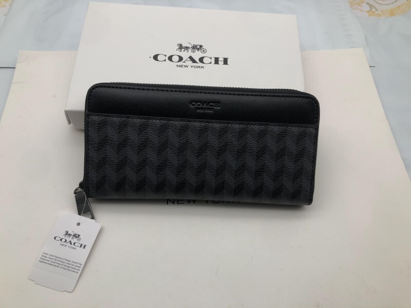 コーチ COACH 長財布 財布 シグネチャー アコーディオンラウンドジップウォレット新品 未使用 贈り物 F29275 c197_画像3