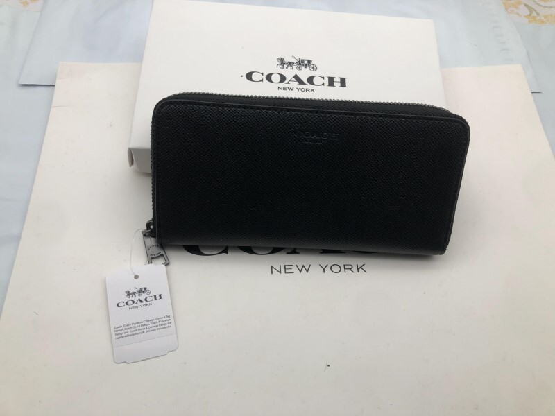 コーチ COACH 長財布 財布 シグネチャー アコーディオンラウンドジップウォレット新品 未使用 贈り物 F58107 t196_画像3