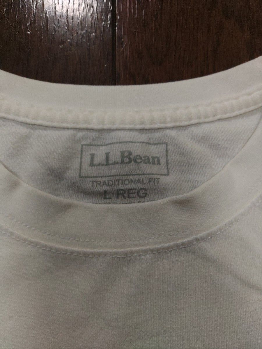 L.L.Bean　Tシャツ　L　白