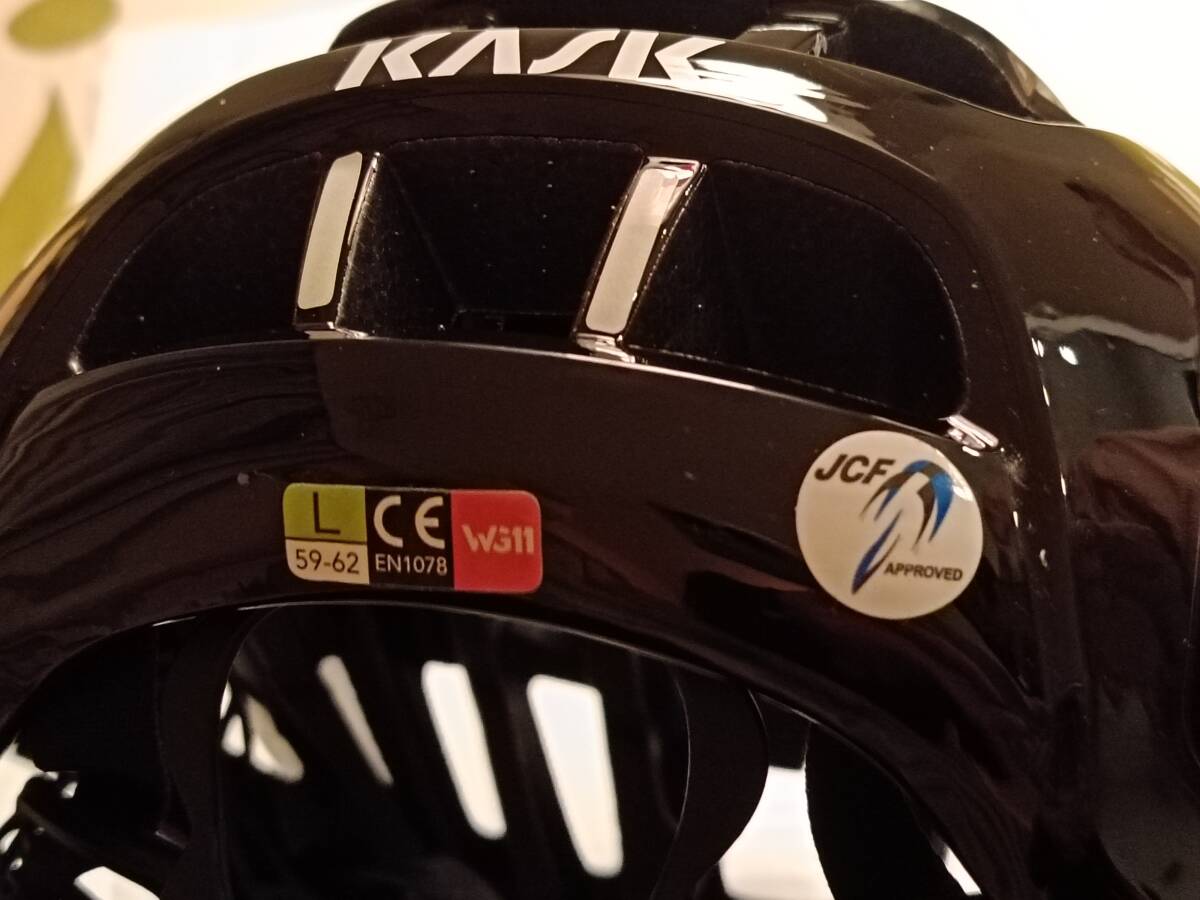 KASK カスク VALEGRO WG11 ヘルメット サイズＬ Black  開封確認のみの画像7