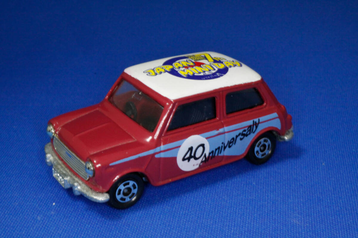 【限定】ミニクーパー ミニカー japan mini day 1999年 Yahoo!オークション - JAPAN MINI DAY 7th 1999 40周年 トミカ