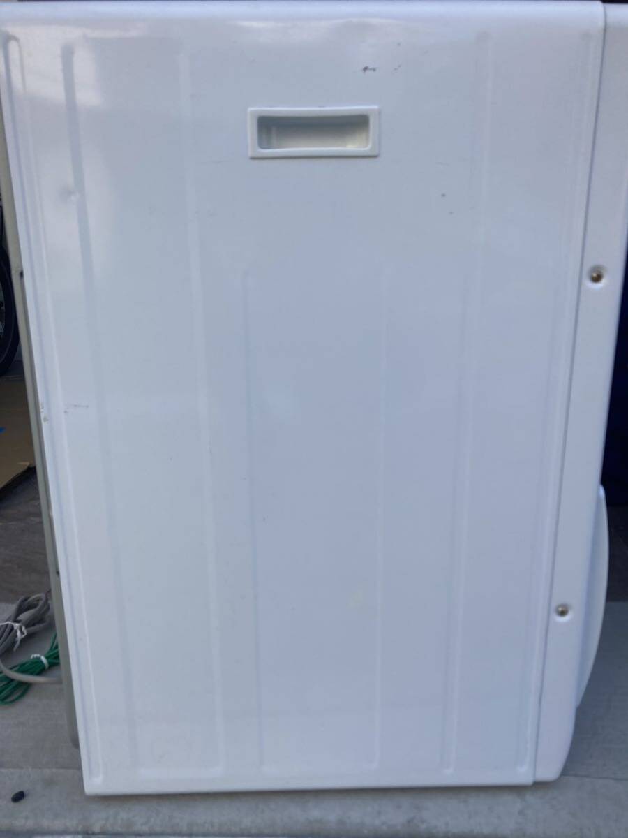 【使用済中古】HITACHI DE-N55FX型 2012年製 除湿形電気衣類乾燥機 ピュアホワイト 5.5kg これっきりボタン_画像6