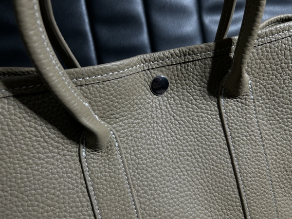 [ original leather f Kafka shrink tote bag ] limitation 1 pcs * atelier sample buy unused goods * great popularity size gray ju