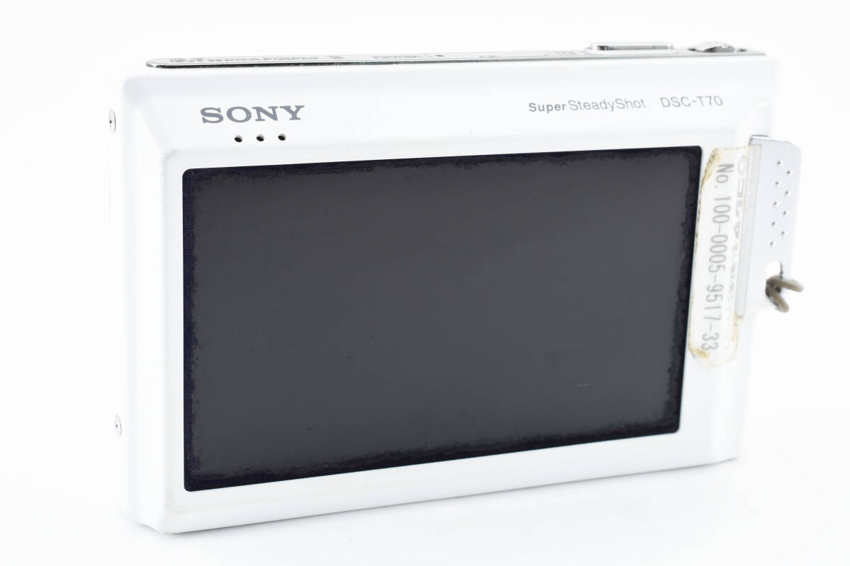 ★元箱付き★ SONY Cyber-shot DSC-T70 ホワイト　コンパクトデジタルカメラ ソニー サイバーショット #0221_画像5