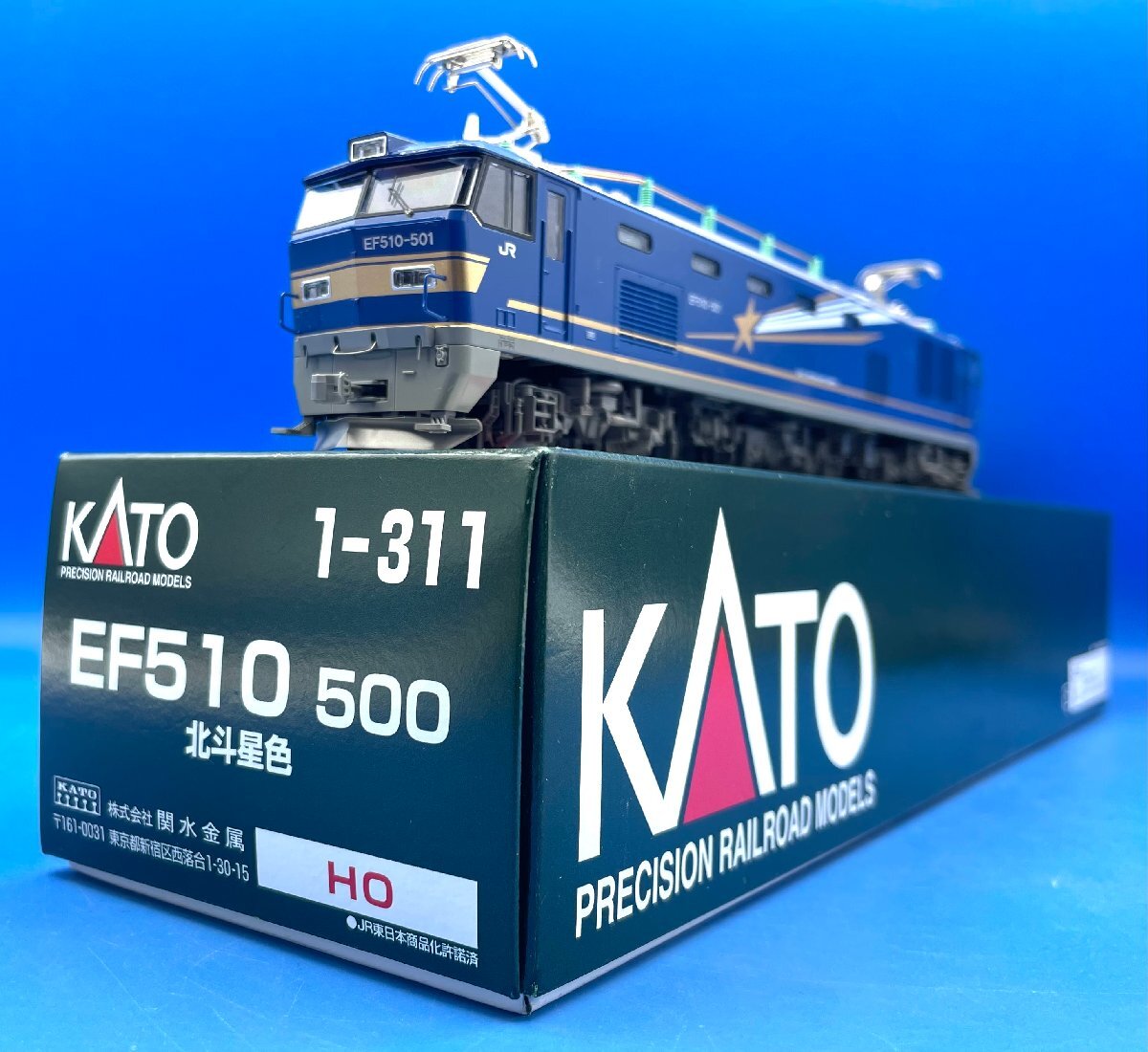 3065-1 EF510-500 北斗星色 Nゲージ 鉄道模型 KATO(カトー 3065-1 EF510-500 北斗星色 Nゲージ 鉄道模型 KATO(カトー