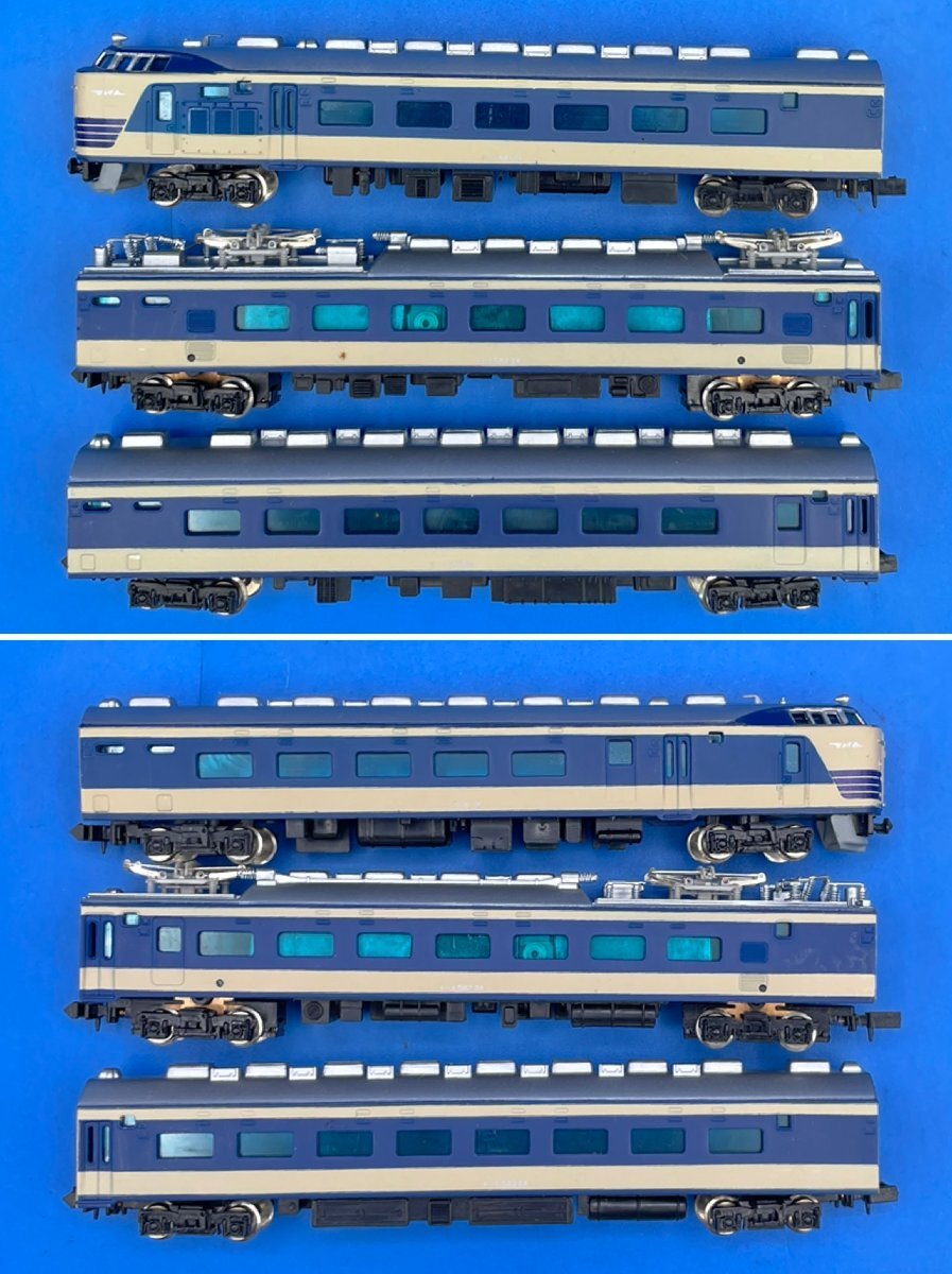 ☆4EM0306　Nゲージ　TOMIX　トミックス　581系　3両セット　品番2305・2306・2307_画像2