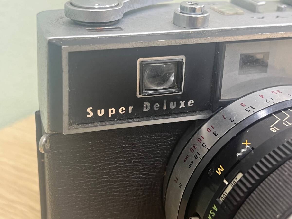 #2406A MAMIYA Super Deluxe f＝48mm F1.5 マミヤ シャッター動作確認済の画像7