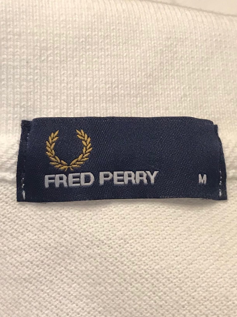 H374LPL メンズシャツ FRED PERRY フレッドペリー ポロ アメカジ カジュアル 無地 グレー 半袖 刺繍 定番 / M 全国送料一律370円_画像4